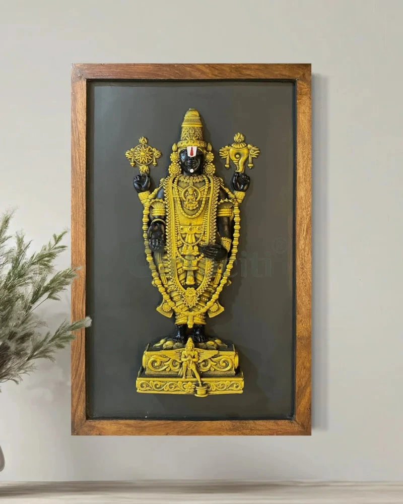 18X12 Inch Tirupati Balaji 3D Relief Mural Wall Hanging In Size 18X12 Inches(18x12 Inch Tirupati Balaji 3d Relief Mural Wall Hanging In Size 18x12 Inches) 3 18X12 Inch Tirupati Balaji 3D Relief Mural Wall Hanging In Size 18X12 Inches(18x12 Inch Tirupati Balaji 3d Relief Mural Wall Hanging In Size 18x12 Inches)