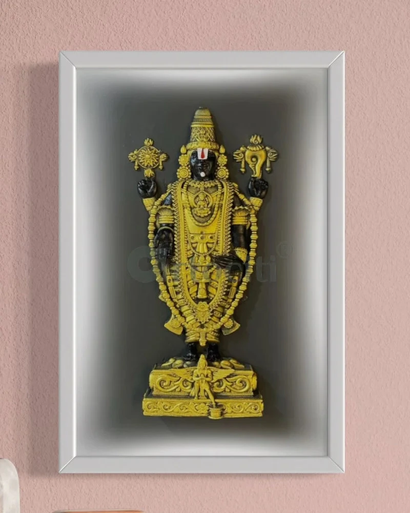 18X12 Inch Tirupati Balaji 3D Relief Mural Wall Hanging In Size 18X12 Inches(18x12 Inch Tirupati Balaji 3d Relief Mural Wall Hanging In Size 18x12 Inches) 16 18X12 Inch Tirupati Balaji 3D Relief Mural Wall Hanging In Size 18X12 Inches(18x12 Inch Tirupati Balaji 3d Relief Mural Wall Hanging In Size 18x12 Inches) - Image 14