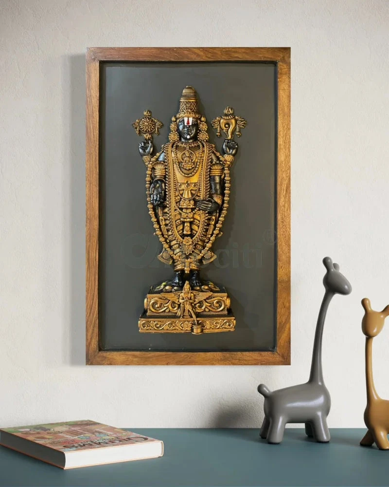 18X12 Inch Tirupati Balaji 3D Relief Mural Wall Hanging In Size 18X12 Inches(18x12 Inch Tirupati Balaji 3d Relief Mural Wall Hanging In Size 18x12 Inches) 21 18X12 Inch Tirupati Balaji 3D Relief Mural Wall Hanging In Size 18X12 Inches(18x12 Inch Tirupati Balaji 3d Relief Mural Wall Hanging In Size 18x12 Inches) - Image 19