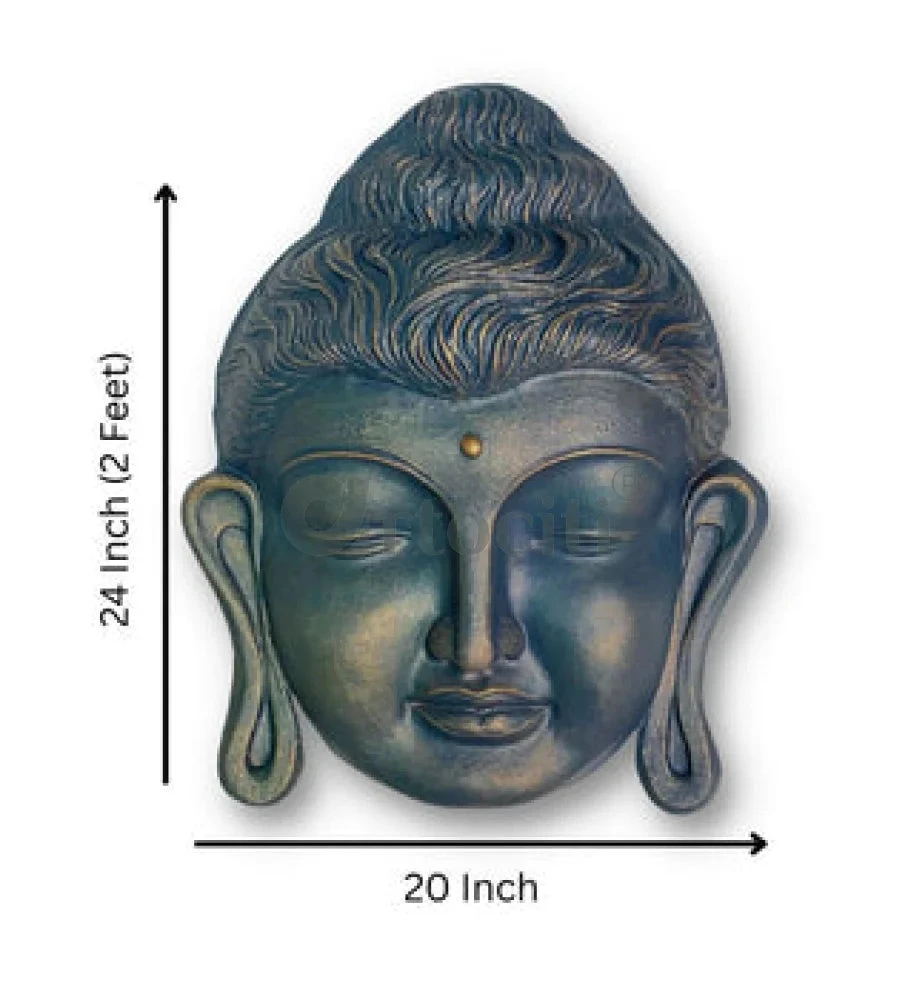 2 Feet Buddha Face Wall Hanging(2 Feet Buddha Face Wall Hanging) 20 2 Feet Buddha Face Wall Hanging(2 Feet Buddha Face Wall Hanging) - Image 19