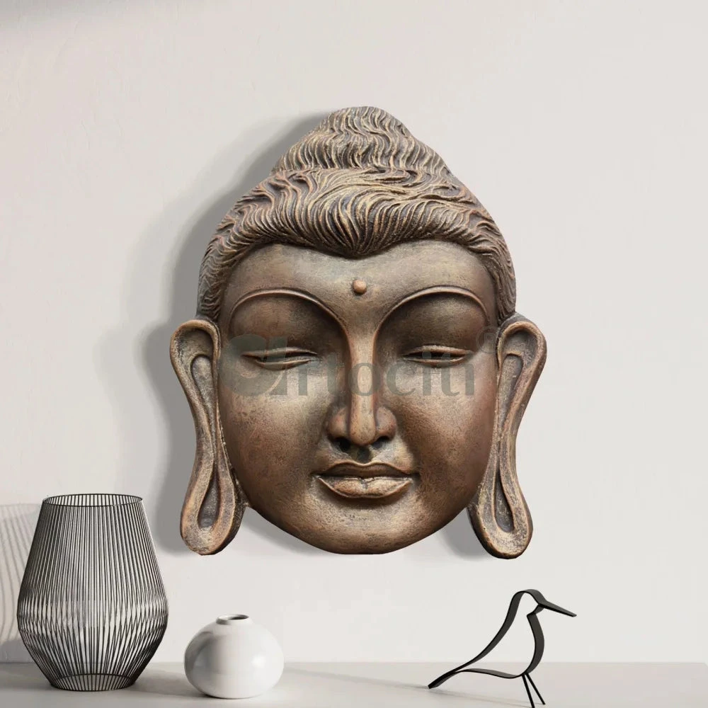 2 Feet Buddha Face Wall Hanging(2 Feet Buddha Face Wall Hanging) 14 2 Feet Buddha Face Wall Hanging(2 Feet Buddha Face Wall Hanging) - Image 13