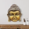 2 Feet Buddha Face Wall Hanging(2 Feet Buddha Face Wall Hanging) -Artociti Sale Store 2 feet buddha face wall hanging decor 345