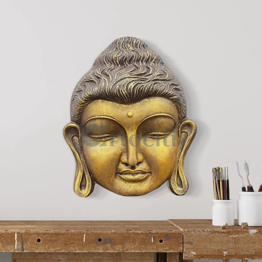 2 Feet Buddha Face Wall Hanging(2 Feet Buddha Face Wall Hanging) 2 2 Feet Buddha Face Wall Hanging(2 Feet Buddha Face Wall Hanging)