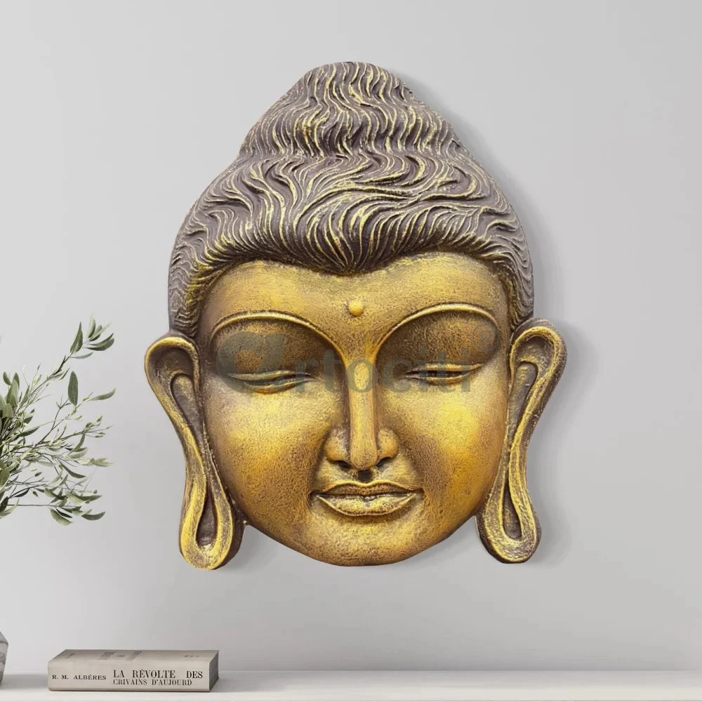 2 Feet Buddha Face Wall Hanging(2 Feet Buddha Face Wall Hanging) 3 2 Feet Buddha Face Wall Hanging(2 Feet Buddha Face Wall Hanging) - Image 2