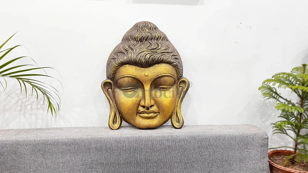 2 Feet Buddha Face Wall Hanging(2 Feet Buddha Face Wall Hanging) 6 2 Feet Buddha Face Wall Hanging(2 Feet Buddha Face Wall Hanging) - Image 5
