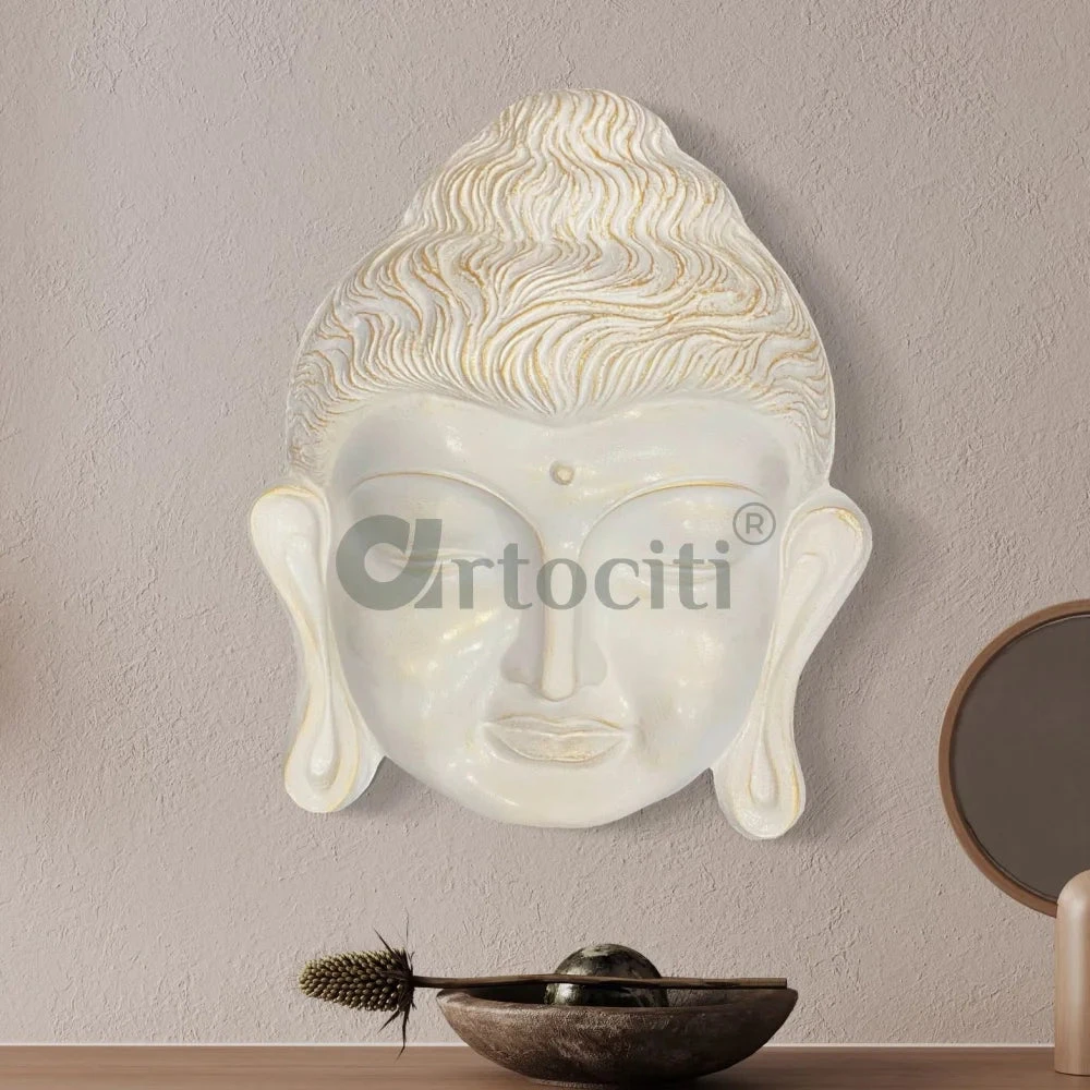 2 Feet Buddha Face Wall Hanging(2 Feet Buddha Face Wall Hanging) 8 2 Feet Buddha Face Wall Hanging(2 Feet Buddha Face Wall Hanging) - Image 7