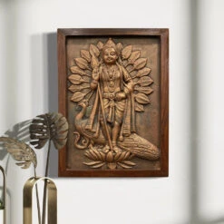 20X15 Inches Lord Murugan (God Kartikeya) 3D WALL Hanging Relief Mural | Ready To Hang(20x15 Inches Lord Murugan God Kartikeya 3d Wall Hanging Relief Mural Ready To Hang) 10 20X15 Inches Lord Murugan (God Kartikeya) 3D WALL Hanging Relief Mural | Ready To Hang(20x15 Inches Lord Murugan God Kartikeya 3d Wall Hanging Relief Mural Ready To Hang) -Artociti Sale Store 20x15 inches lord murugan god kartikeya 3d wall hanging relief mural ready to hang bronze framed 988