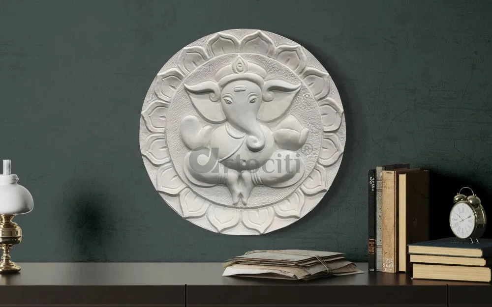 21x21 Inches Round Lord Ganesha 3D Wall Hanging(Lord Ganesha 3d Wall Hanging Ganesh 3d Wall Art Vigneshwara Wall Hanging For Home Indian God Wall Hanging Ready To Hang) 9 21x21 Inches Round Lord Ganesha 3D Wall Hanging(Lord Ganesha 3d Wall Hanging Ganesh 3d Wall Art Vigneshwara Wall Hanging For Home Indian God Wall Hanging Ready To Hang) - Image 7