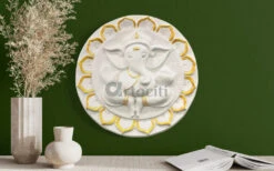 21x21 Inches Round Lord Ganesha 3D Wall Hanging(Lord Ganesha 3d Wall Hanging Ganesh 3d Wall Art Vigneshwara Wall Hanging For Home Indian God Wall Hanging Ready To Hang) 26 21x21 Inches Round Lord Ganesha 3D Wall Hanging(Lord Ganesha 3d Wall Hanging Ganesh 3d Wall Art Vigneshwara Wall Hanging For Home Indian God Wall Hanging Ready To Hang) -Artociti Sale Store 21x21 inches round lord ganesha 3d wall hanging 574