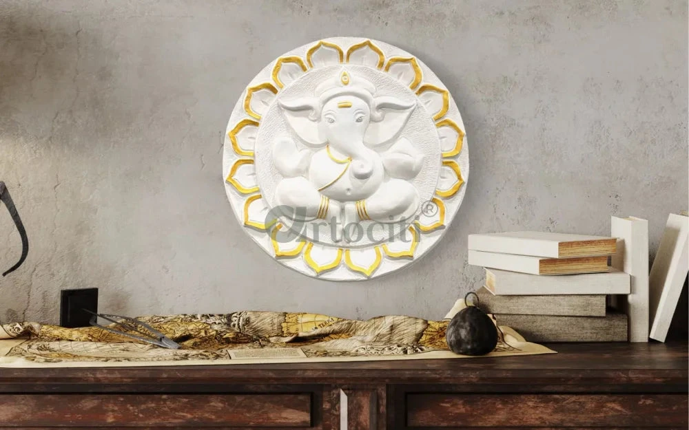 21x21 Inches Round Lord Ganesha 3D Wall Hanging(Lord Ganesha 3d Wall Hanging Ganesh 3d Wall Art Vigneshwara Wall Hanging For Home Indian God Wall Hanging Ready To Hang) 11 21x21 Inches Round Lord Ganesha 3D Wall Hanging(Lord Ganesha 3d Wall Hanging Ganesh 3d Wall Art Vigneshwara Wall Hanging For Home Indian God Wall Hanging Ready To Hang) - Image 9