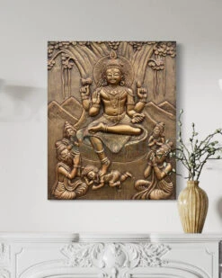 24x20 Inches Dakshinamurthy 3D Relief Mural(24x20 Inches Dakshinamurthy 3d Relief Mural Divine Enlightenment) -Artociti Sale Store 24x20 inches dakshinamurthy 3d relief mural 695