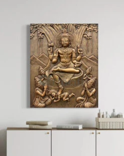 24x20 Inches Dakshinamurthy 3D Relief Mural(24x20 Inches Dakshinamurthy 3d Relief Mural Divine Enlightenment) -Artociti Sale Store 24x20 inches dakshinamurthy 3d relief mural 798
