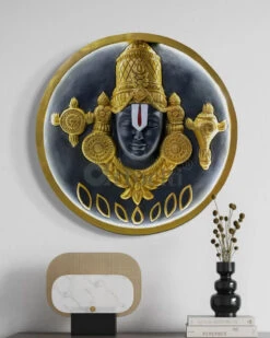 24X24 Inch Tirupati Balaji 3D Relief Mural With LED Wall Hanging Spiritual Wall Art(24x24 Inch Tirupati Balaji 3d Relief Mural Wall Hanging Spiritual Wall Art) 20 24X24 Inch Tirupati Balaji 3D Relief Mural With LED Wall Hanging Spiritual Wall Art(24x24 Inch Tirupati Balaji 3d Relief Mural Wall Hanging Spiritual Wall Art) -Artociti Sale Store 24x24 inch tirupati balaji 3d relief mural with led wall hanging spiritual art 111