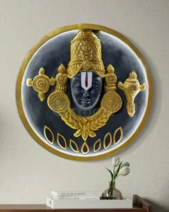 24X24 Inch Tirupati Balaji 3D Relief Mural With LED Wall Hanging Spiritual Wall Art(24x24 Inch Tirupati Balaji 3d Relief Mural Wall Hanging Spiritual Wall Art) 17 24X24 Inch Tirupati Balaji 3D Relief Mural With LED Wall Hanging Spiritual Wall Art(24x24 Inch Tirupati Balaji 3d Relief Mural Wall Hanging Spiritual Wall Art) -Artociti Sale Store 24x24 inch tirupati balaji 3d relief mural with led wall hanging spiritual art 358
