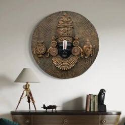 31X31 Inch Tirupati Balaji 3D Relief Mural Wall Hanging Spiritual Wall Art(31x31 Inchtirupati Balaji 3d Relief Mural Wall Hanging Spiritual Wall Art Unique Wall Decor Ready To Hang) 12 31X31 Inch Tirupati Balaji 3D Relief Mural Wall Hanging Spiritual Wall Art(31x31 Inchtirupati Balaji 3d Relief Mural Wall Hanging Spiritual Wall Art Unique Wall Decor Ready To Hang) -Artociti Sale Store 31x31 inch tirupati balaji 3d relief mural wall hanging spiritual art 672
