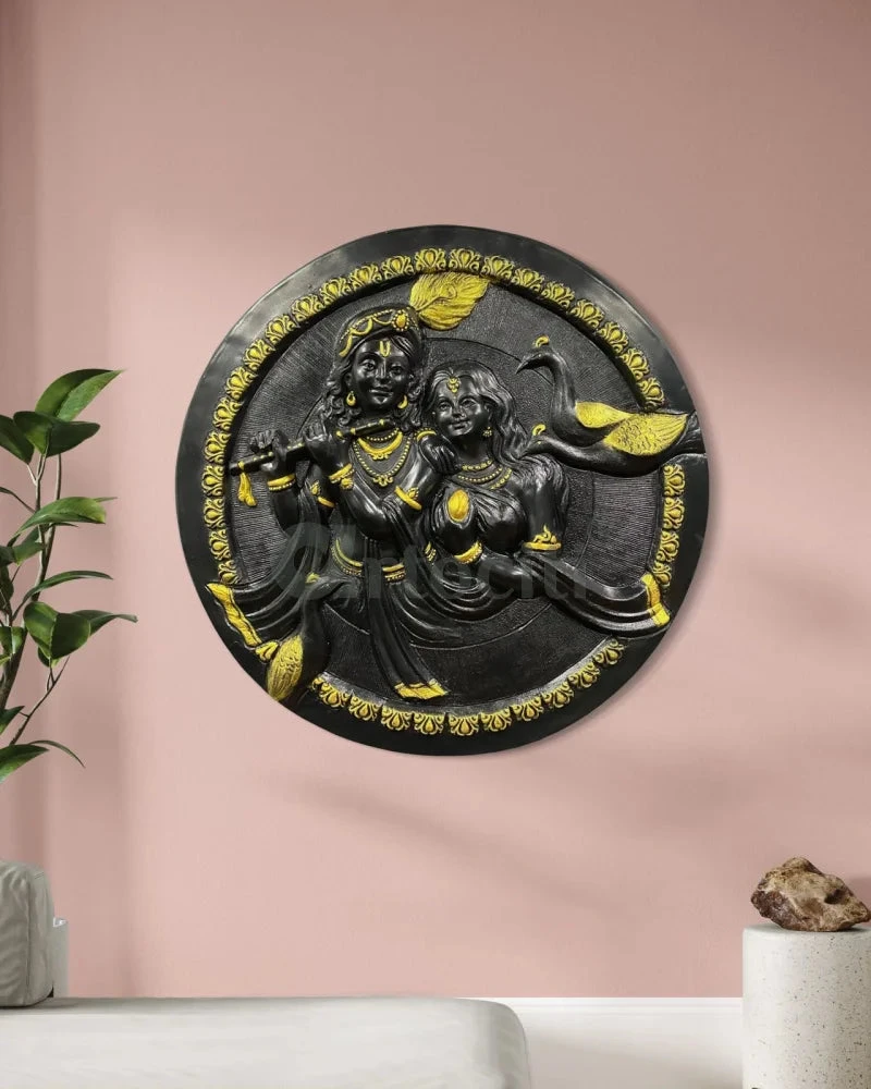 31x31 Inches Round Radha Krishna 3D Relief Mural Wall Art(30x30 Inches Round Radha Krishna Relief Mural Wall Hanging 3d Relief Wall Art) 19 31x31 Inches Round Radha Krishna 3D Relief Mural Wall Art(30x30 Inches Round Radha Krishna Relief Mural Wall Hanging 3d Relief Wall Art) - Image 17