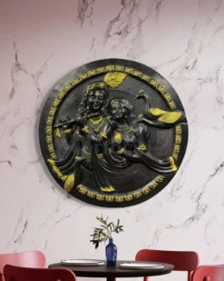 31x31 Inches Round Radha Krishna 3D Relief Mural Wall Art(30x30 Inches Round Radha Krishna Relief Mural Wall Hanging 3d Relief Wall Art) 40 31x31 Inches Round Radha Krishna 3D Relief Mural Wall Art(30x30 Inches Round Radha Krishna Relief Mural Wall Hanging 3d Relief Wall Art) -Artociti Sale Store 31x31 inches round radha krishna 3d relief mural wall art 458