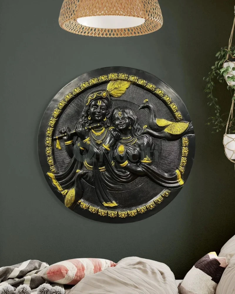 31x31 Inches Round Radha Krishna 3D Relief Mural Wall Art(30x30 Inches Round Radha Krishna Relief Mural Wall Hanging 3d Relief Wall Art) 20 31x31 Inches Round Radha Krishna 3D Relief Mural Wall Art(30x30 Inches Round Radha Krishna Relief Mural Wall Hanging 3d Relief Wall Art) - Image 18