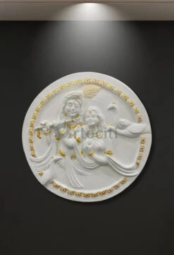 31x31 Inches Round Radha Krishna 3D Relief Mural Wall Art(30x30 Inches Round Radha Krishna Relief Mural Wall Hanging 3d Relief Wall Art) 36 31x31 Inches Round Radha Krishna 3D Relief Mural Wall Art(30x30 Inches Round Radha Krishna Relief Mural Wall Hanging 3d Relief Wall Art) -Artociti Sale Store 31x31 inches round radha krishna 3d relief mural wall art 951