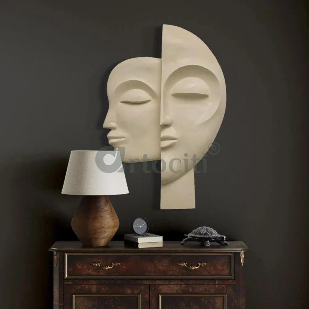 34X22 Inch Dual Face Abstract Relief Mural Wall Art - Ready-to-Hang | Contemporary Wall Art(34x22 Inch Dual Face Abstract Relief Mural Wall Art Ready To Hang) 4 34X22 Inch Dual Face Abstract Relief Mural Wall Art - Ready-to-Hang | Contemporary Wall Art(34x22 Inch Dual Face Abstract Relief Mural Wall Art Ready To Hang) - Image 2