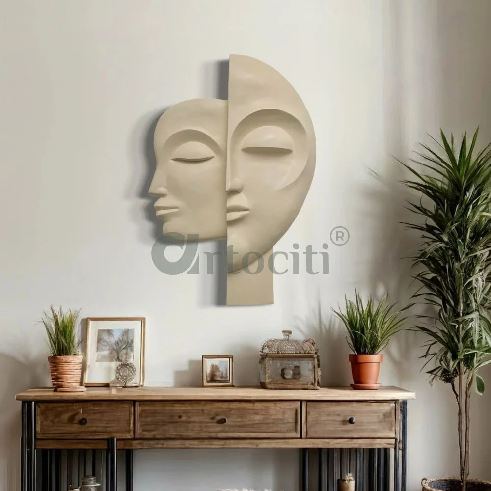 34X22 Inch Dual Face Abstract Relief Mural Wall Art - Ready-to-Hang | Contemporary Wall Art(34x22 Inch Dual Face Abstract Relief Mural Wall Art Ready To Hang) 5 34X22 Inch Dual Face Abstract Relief Mural Wall Art - Ready-to-Hang | Contemporary Wall Art(34x22 Inch Dual Face Abstract Relief Mural Wall Art Ready To Hang) - Image 3