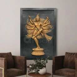 3X2 Feet Lord Shiva (Mahakaal) 3D Relief Mural Wall Sculpture(Lord Shiva Mahakaal 3d Relief Mural Wall Sculpture Relief Mural Wall Art Ready To Hang) 14 3X2 Feet Lord Shiva (Mahakaal) 3D Relief Mural Wall Sculpture(Lord Shiva Mahakaal 3d Relief Mural Wall Sculpture Relief Mural Wall Art Ready To Hang) -Artociti Sale Store 3x2 feet lord shiva mahakaal 3d relief mural wall sculpture 974