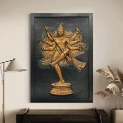 3X2 Feet Lord Shiva (Mahakaal) 3D Relief Mural Wall Sculpture(Lord Shiva Mahakaal 3d Relief Mural Wall Sculpture Relief Mural Wall Art Ready To Hang) 13 3X2 Feet Lord Shiva (Mahakaal) 3D Relief Mural Wall Sculpture(Lord Shiva Mahakaal 3d Relief Mural Wall Sculpture Relief Mural Wall Art Ready To Hang) -Artociti Sale Store 3x2 feet lord shiva mahakaal 3d relief mural wall sculpture bronze 519