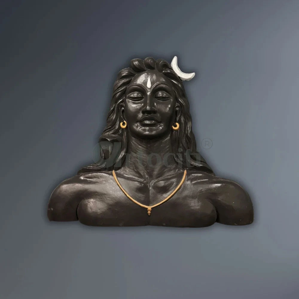 4 Feet Adiyogi (Lord Shiva) 3D Relief Mural Wall Art(4 Feet Large Size Adiyogi Lord Shiva 3d Relief Mural Wall Art Ready To Hang) 4 4 Feet Adiyogi (Lord Shiva) 3D Relief Mural Wall Art(4 Feet Large Size Adiyogi Lord Shiva 3d Relief Mural Wall Art Ready To Hang) - Image 2