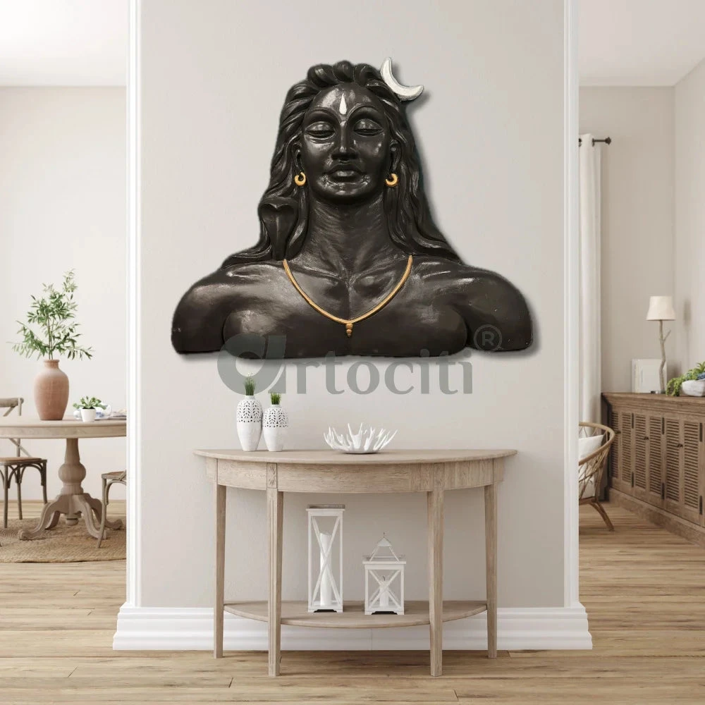 4 Feet Adiyogi (Lord Shiva) 3D Relief Mural Wall Art(4 Feet Large Size Adiyogi Lord Shiva 3d Relief Mural Wall Art Ready To Hang) 3 4 Feet Adiyogi (Lord Shiva) 3D Relief Mural Wall Art(4 Feet Large Size Adiyogi Lord Shiva 3d Relief Mural Wall Art Ready To Hang)