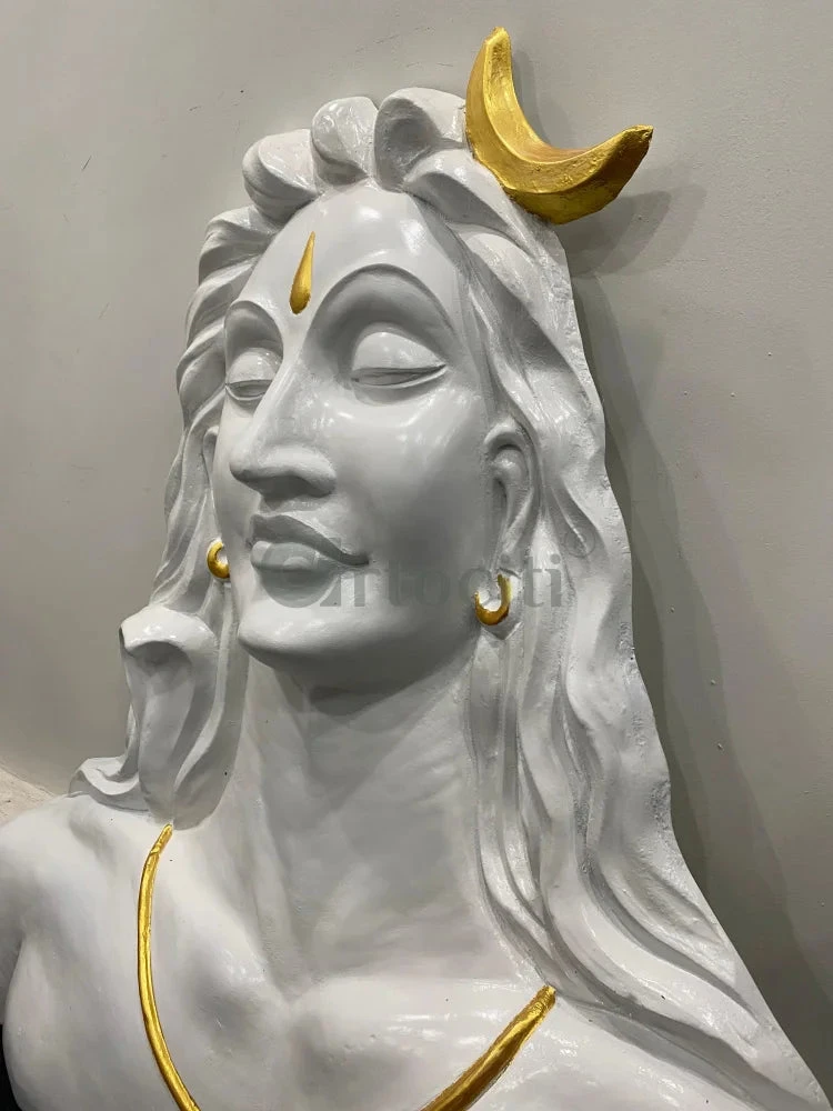 4 Feet Adiyogi (Lord Shiva) 3D Relief Mural Wall Art(4 Feet Large Size Adiyogi Lord Shiva 3d Relief Mural Wall Art Ready To Hang) 15 4 Feet Adiyogi (Lord Shiva) 3D Relief Mural Wall Art(4 Feet Large Size Adiyogi Lord Shiva 3d Relief Mural Wall Art Ready To Hang) - Image 13