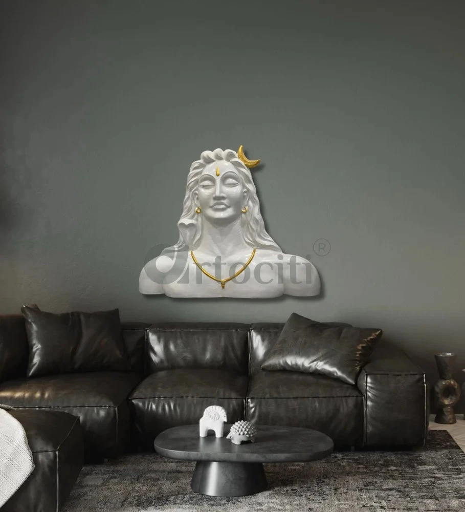 4 Feet Adiyogi (Lord Shiva) 3D Relief Mural Wall Art(4 Feet Large Size Adiyogi Lord Shiva 3d Relief Mural Wall Art Ready To Hang) 12 4 Feet Adiyogi (Lord Shiva) 3D Relief Mural Wall Art(4 Feet Large Size Adiyogi Lord Shiva 3d Relief Mural Wall Art Ready To Hang) - Image 10