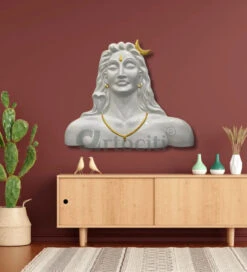 4 Feet Adiyogi (Lord Shiva) 3D Relief Mural Wall Art(4 Feet Large Size Adiyogi Lord Shiva 3d Relief Mural Wall Art Ready To Hang) 20 4 Feet Adiyogi (Lord Shiva) 3D Relief Mural Wall Art(4 Feet Large Size Adiyogi Lord Shiva 3d Relief Mural Wall Art Ready To Hang) -Artociti Sale Store 4 feet adiyogi lord shiva 3d relief mural wall art white 4x3 decor 821