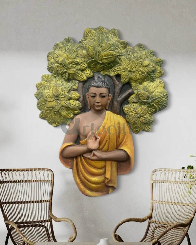 45X36 Inch Blessing Buddha Under Tree 3D Relief Mural Wall Art(45x36 Inch Blessing Buddha Under Tree 3d Relief Mural Wall Art Enlightenment Embodied) 19 45X36 Inch Blessing Buddha Under Tree 3D Relief Mural Wall Art(45x36 Inch Blessing Buddha Under Tree 3d Relief Mural Wall Art Enlightenment Embodied) - Image 17