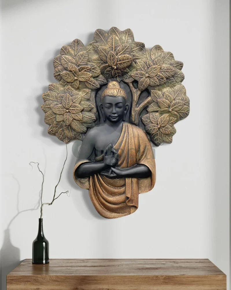 45X36 Inch Blessing Buddha Under Tree 3D Relief Mural Wall Art(45x36 Inch Blessing Buddha Under Tree 3d Relief Mural Wall Art Enlightenment Embodied) 12 45X36 Inch Blessing Buddha Under Tree 3D Relief Mural Wall Art(45x36 Inch Blessing Buddha Under Tree 3d Relief Mural Wall Art Enlightenment Embodied) - Image 10