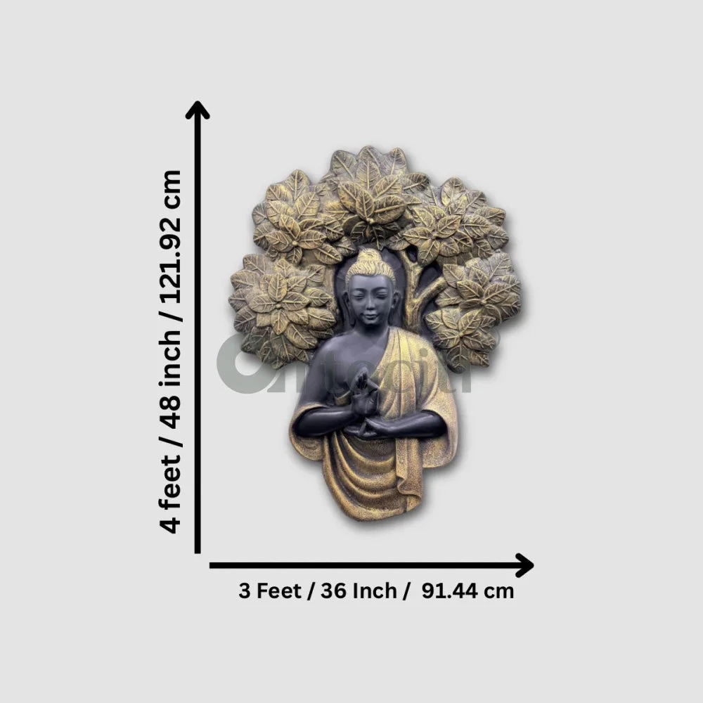 45X36 Inch Blessing Buddha Under Tree 3D Relief Mural Wall Art(45x36 Inch Blessing Buddha Under Tree 3d Relief Mural Wall Art Enlightenment Embodied) 22 45X36 Inch Blessing Buddha Under Tree 3D Relief Mural Wall Art(45x36 Inch Blessing Buddha Under Tree 3d Relief Mural Wall Art Enlightenment Embodied) - Image 20