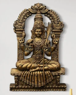 4X2.5 Feet Goddess Kamakshi Devi 3D Relief Mural Wall Art | Unframed Masterpiece In Elegant Finishes(Goddess Kamakshi Devi 3d Relief Mural Wall Art Unframed Masterpiece In Elegant Finishes) -Artociti Sale Store 4x2 5 feet goddess kamakshi devi 3d relief mural wall art unframed masterpiece in elegant finishes 497