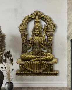 4X2.5 Feet Goddess Kamakshi Devi 3D Relief Mural Wall Art | Unframed Masterpiece In Elegant Finishes(Goddess Kamakshi Devi 3d Relief Mural Wall Art Unframed Masterpiece In Elegant Finishes) -Artociti Sale Store 4x2 5 feet goddess kamakshi devi 3d relief mural wall art unframed masterpiece in elegant finishes 688