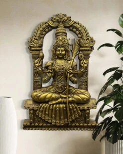 4X2.5 Feet Goddess Kamakshi Devi 3D Relief Mural Wall Art | Unframed Masterpiece In Elegant Finishes(Goddess Kamakshi Devi 3d Relief Mural Wall Art Unframed Masterpiece In Elegant Finishes) -Artociti Sale Store 4x2 5 feet goddess kamakshi devi 3d relief mural wall art unframed masterpiece in elegant finishes 762
