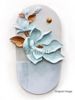 4X2.7 Feet Floral Relief Mural Wall Art | 3D Flower Design | Abstract Relief Mural | Ready To Hang(4x2 7 Feet Floral Relief Mural Wall Art 3d Flower Design Abstract Relief Mural Ready To Hang) -Artociti Sale Store 4x2 7 feet floral relief mural wall art 3d flower design abstract ready to hang 765