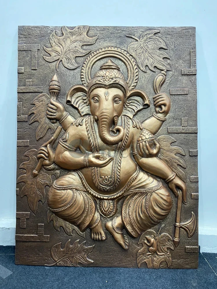 4x3 Feet Dancing Ganesha 3D Relief Mural Wall Art(Large Size Lord Ganesha 3d Wallart Relief Mural) 14 4x3 Feet Dancing Ganesha 3D Relief Mural Wall Art(Large Size Lord Ganesha 3d Wallart Relief Mural) - Image 12