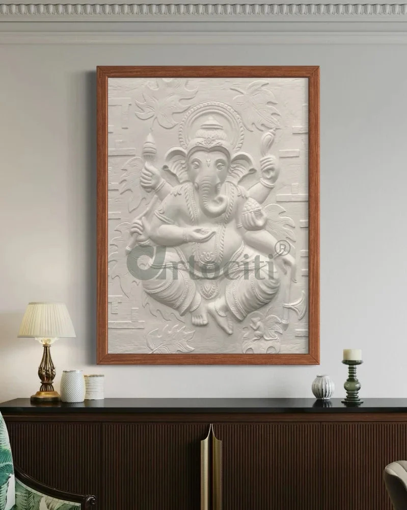 4x3 Feet Dancing Ganesha 3D Relief Mural Wall Art(Large Size Lord Ganesha 3d Wallart Relief Mural) 15 4x3 Feet Dancing Ganesha 3D Relief Mural Wall Art(Large Size Lord Ganesha 3d Wallart Relief Mural) - Image 13