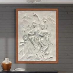 4x3 Feet Shiva Parvati 3D Relief Mural Wall Art(4x3 Feet Shiv Parvati 3d Relief Mural Wall Art Dancing God Dancing Shiv Ji And Parvati) 39 4x3 Feet Shiva Parvati 3D Relief Mural Wall Art(4x3 Feet Shiv Parvati 3d Relief Mural Wall Art Dancing God Dancing Shiv Ji And Parvati) -Artociti Sale Store 4x3 feet shiva parvati 3d relief mural wall art 240