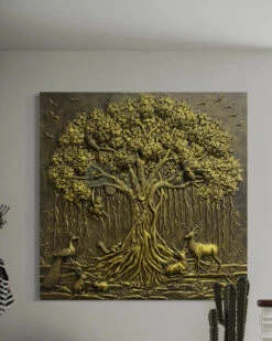 5X5 Feet Sacred Banyan Tree Of Life 3D Nature Relief Murals Wall Art(5x5 Feet Sacred Banyan Tree Nature 3d Relief Murals Wall Art) 19 5X5 Feet Sacred Banyan Tree Of Life 3D Nature Relief Murals Wall Art(5x5 Feet Sacred Banyan Tree Nature 3d Relief Murals Wall Art) -Artociti Sale Store 5x5 feet sacred banyan tree of life 3d nature relief murals wall art 858