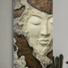 6X3 Feet Modern Abstract Face 3D Relief Mural Wall Art | Ready To Hang(6x3 Feet Modern Abstract Face 3d Relief Mural Wall Art Ready To Hang) -Artociti Sale Store 6x3 feet modern abstract face 3d relief mural wall art ready to hang multi 144