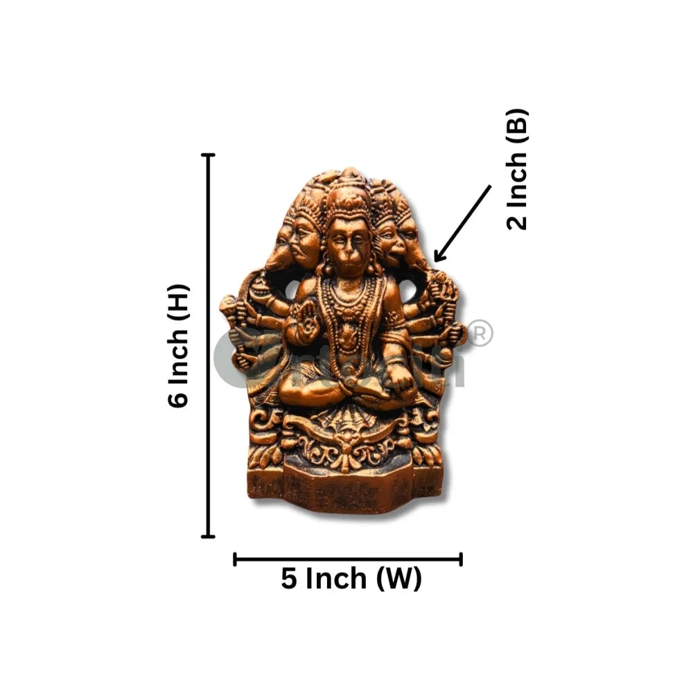 6X5 Inch Panchmukhi Hanuman 3D Relief Mural Wall Art(Panchmukhi Hanuman 3d Relief Mural Wall Art Bajrang Bali Wall Decor Bajrangbali) 14 6X5 Inch Panchmukhi Hanuman 3D Relief Mural Wall Art(Panchmukhi Hanuman 3d Relief Mural Wall Art Bajrang Bali Wall Decor Bajrangbali) - Image 12