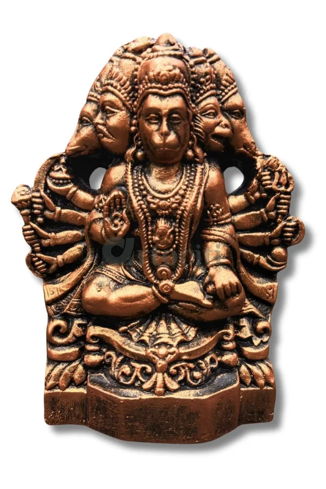 6X5 Inch Panchmukhi Hanuman 3D Relief Mural Wall Art(Panchmukhi Hanuman 3d Relief Mural Wall Art Bajrang Bali Wall Decor Bajrangbali) 5 6X5 Inch Panchmukhi Hanuman 3D Relief Mural Wall Art(Panchmukhi Hanuman 3d Relief Mural Wall Art Bajrang Bali Wall Decor Bajrangbali) - Image 3