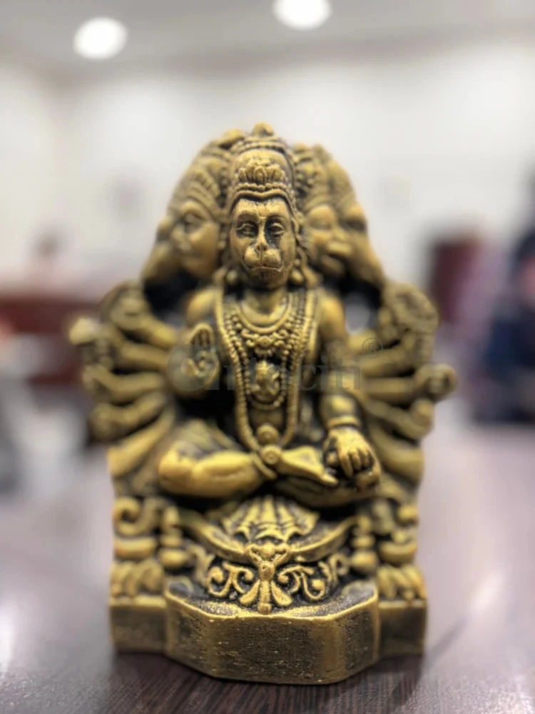 6X5 Inch Panchmukhi Hanuman 3D Relief Mural Wall Art(Panchmukhi Hanuman 3d Relief Mural Wall Art Bajrang Bali Wall Decor Bajrangbali) 9 6X5 Inch Panchmukhi Hanuman 3D Relief Mural Wall Art(Panchmukhi Hanuman 3d Relief Mural Wall Art Bajrang Bali Wall Decor Bajrangbali) - Image 7