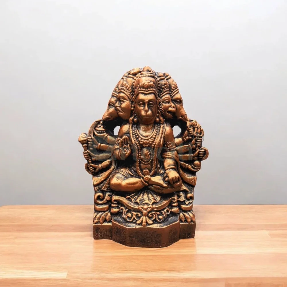 6X5 Inch Panchmukhi Hanuman 3D Relief Mural Wall Art(Panchmukhi Hanuman 3d Relief Mural Wall Art Bajrang Bali Wall Decor Bajrangbali) 4 6X5 Inch Panchmukhi Hanuman 3D Relief Mural Wall Art(Panchmukhi Hanuman 3d Relief Mural Wall Art Bajrang Bali Wall Decor Bajrangbali) - Image 2