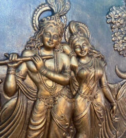 7x4 Feet Radha Krishna 3D Elevation Sculpture Relief Mural Wall Art(Large Size 7x4 Feet Radha Krishna 3d Elevation Sculpture Relief Mural Wall Art) -Artociti Sale Store 7x4 feet radha krishna 3d elevation sculpture relief mural wall art 463