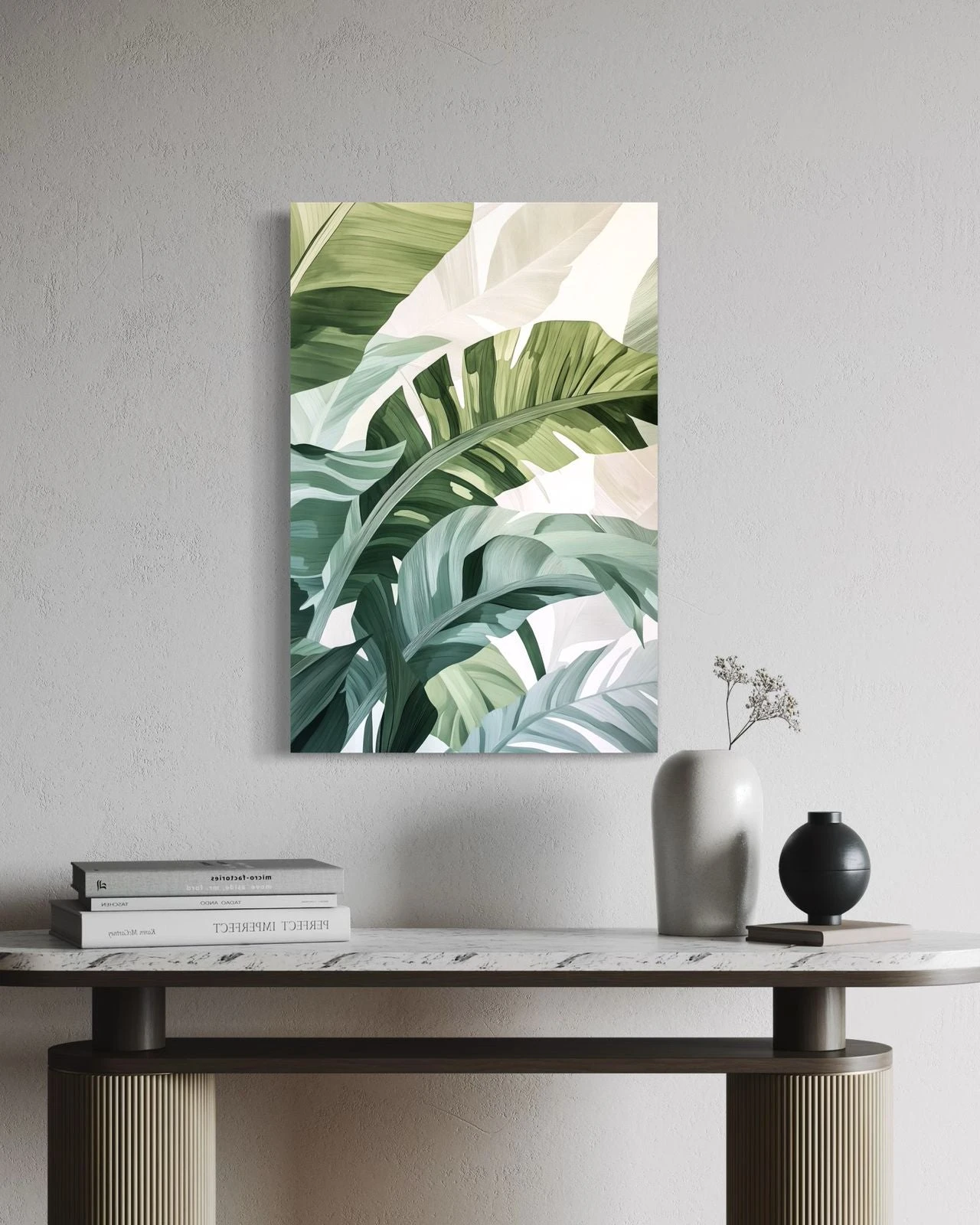 Tropical Banana Leaf Canvas Giclee Print Wall Art(Tropical Banana Leaf Canvas Giclee Print Premium Wall Art Ready To Hang Available In Multiple Sizes) 5 Tropical Banana Leaf Canvas Giclee Print Wall Art(Tropical Banana Leaf Canvas Giclee Print Premium Wall Art Ready To Hang Available In Multiple Sizes) - Image 3